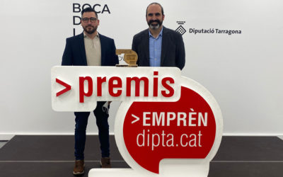 I disappear awarded at the Emprèn Impulsa awards.